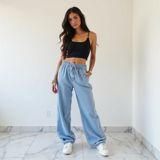 Jogger-Style Jeans